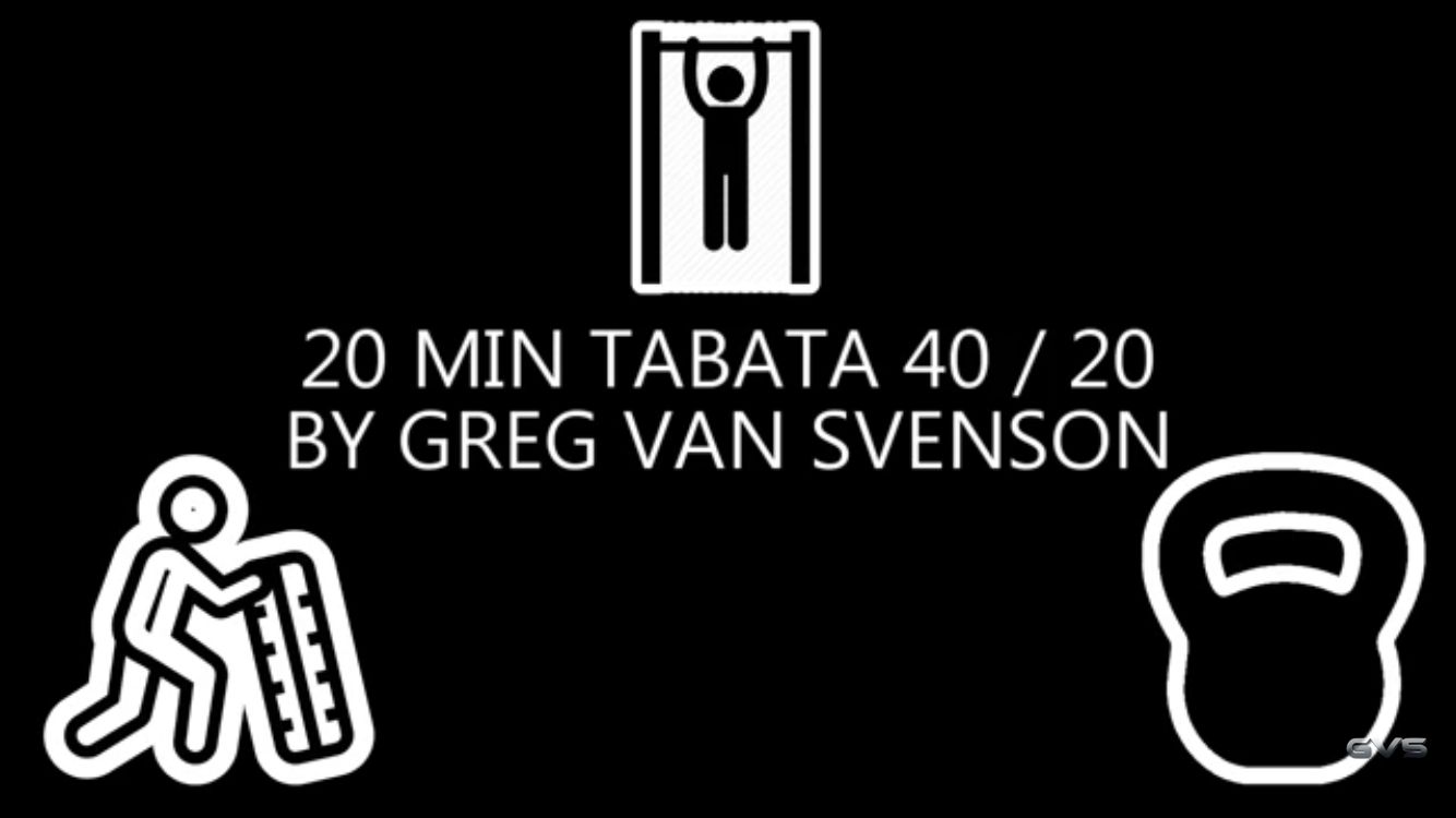 Tabata 40/20 - 20 minutes
